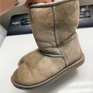 UGG Australia Classic Short sheepskin boots shoes grey gray